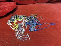 Collection od assorted rosaries