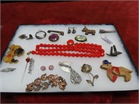 Nice jewelry lot. Some sterling.