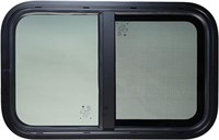 RV Window,24" W x 15" H Trailer Window,Camper Wind