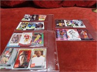 (18) HOFers & star trading cards lot.