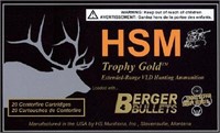 HSM 270130VLD Trophy Gold Extended Range 270 Win 1