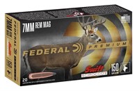 Federal P7RSS1 Premium Hunting 7mm Rem Mag 150 gr