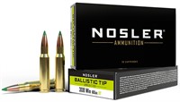 Nosler 40063 Ballistic Tip Hunting 308 Win 165 gr