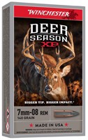 Winchester Ammo X708DS Deer Season XP  7mm08 Rem 1