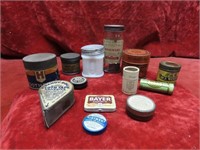 Old & Antique advertising tins & containers.