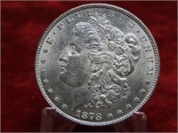 1878 Morgan Silver $1 Dollar US coin.