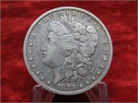 1883 Morgan Silver $1 Dollar US coin.
