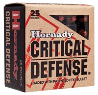 Hornady 90700 Critical Defense  44 SW Spl 165 gr H
