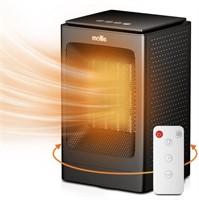 E7149  Mollie LCD Display Space Heater Black