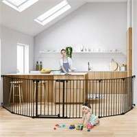 N9202 150 Baby Gate 6Panels Extra Wide 30H