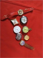 Assorted wristwatches.