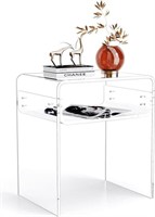 solaround Acrylic Side Table for Living Room End T