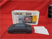 Lynx portable Game system by Atari.