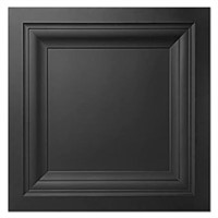 Art3d 12-Pack Square Black Drop Ceiling Tile 2ft x