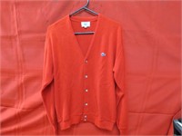 IZOD Lacoste red sweater. Size Large.