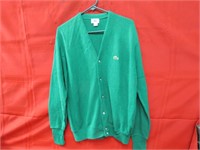 IZOD Lacoste green sweater. Size Large.
