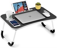 USED - FISYOD Foldable Laptop Table, Portable Lap