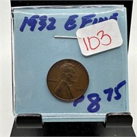 1932 WHEAT PENNY CENT BETER DATE
