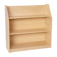 Flash Furniture Hercules Natural 3-Shelf Book D...