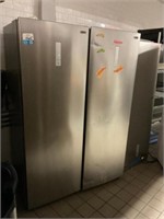 Stainless Steel Refrigerator/ Freezer