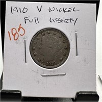 1910 LIBERTY V NICKEL