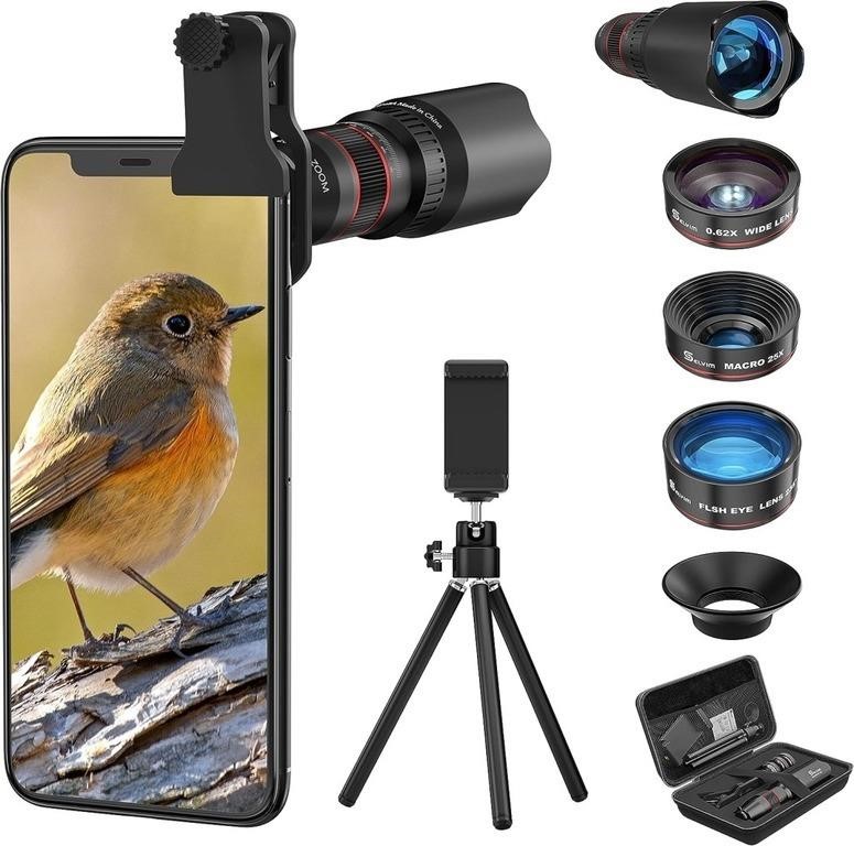 Selvim Phone Camera Lens Kit 4 in 1