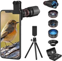 Selvim Phone Camera Lens Kit 4 in 1