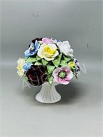 Radnor china flower basket - 7"