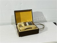 vintage push button executive desk phone