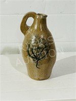 hand crafted 12" tall jug