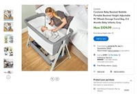 N9315  Cowie Baby Portable Bassinet Gray