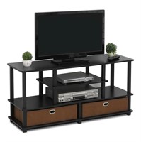 E6549  JAYA 55-Inch TV Stand Espresso