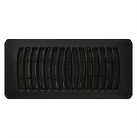 C5538  Imperial Black Plastic Vent Cover 4 x 10