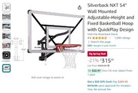 B154 Silverback NXT 54 Fixed Basketball Hoop