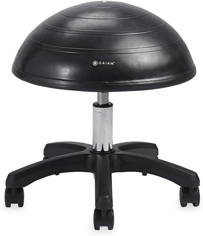 B518 Gaiam Balance Ball Chair Stool  Half-Dome Sta