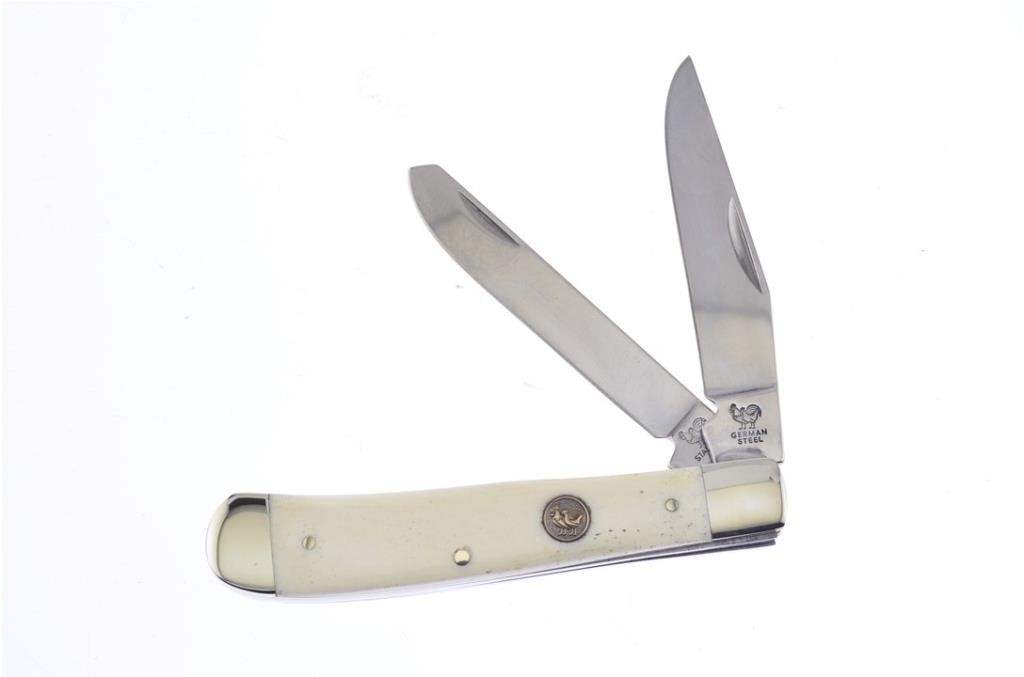 Hen & Rooster HRI312-WSB Whie Smoothbone Trapper