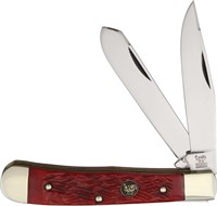 Hen & Rooster 312RPB Red Bone Trapper Knife