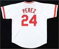 Autographed Tony Perez Jersey