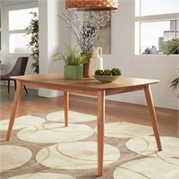 B9712  Chelsea Lane Mid Century Modern Dining Tabl