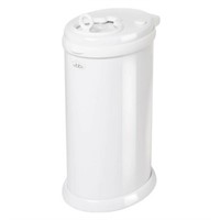 B516 Ubbi Steel Diaper Pail - White