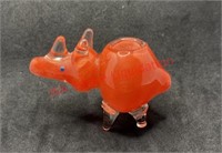 Glass pipe red rhino (living room)