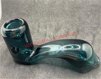 Glass pipe dark teal ( living room)