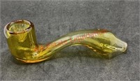 Glass pipe yellow ( living room)