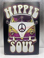 Hippie soul Tin sign (livingroom)
