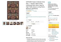 R340  SAFAVIEH Aspen Area Rug 7 Square Wool