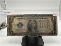 1928 FUNNY BACK $1 SILVER CERTIFICATE