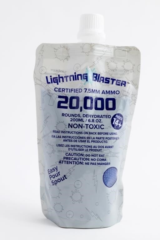 SR666  Lightning Blaster Water Bead Ammo Refill