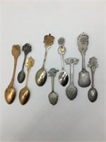 Lot #2 Small Souvenir Spoons