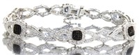 Elegant Black Diamond Designer Bracelet
