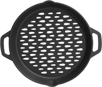 Cast Iron Grill Basket for BBQ